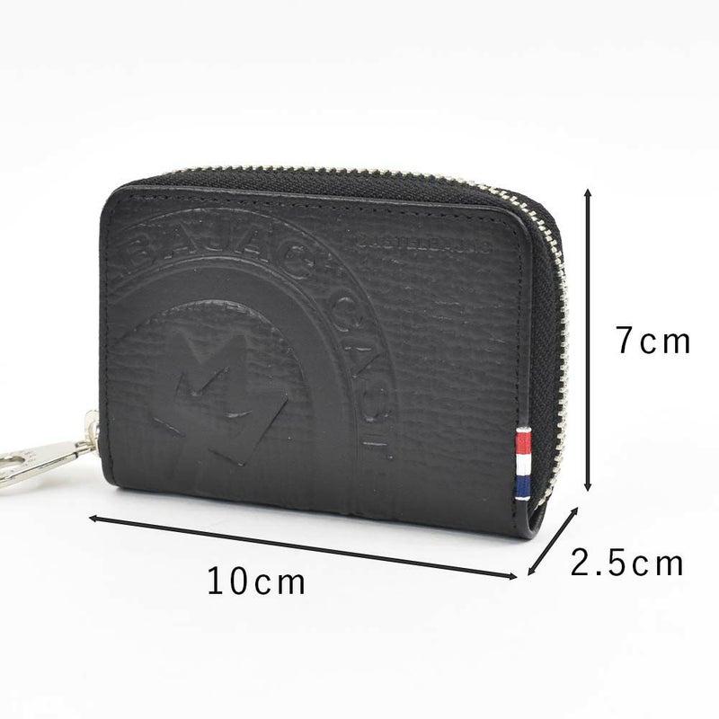 カステルバジャック小銭入れミニ財布財布CASTELBAJACメンズレディースピッコロキーホルダー付きミニウォレットミニコンパクトコインケースキーケース小銭ブランドコンパクト財布薄い小さいキャッシュレス本革022611