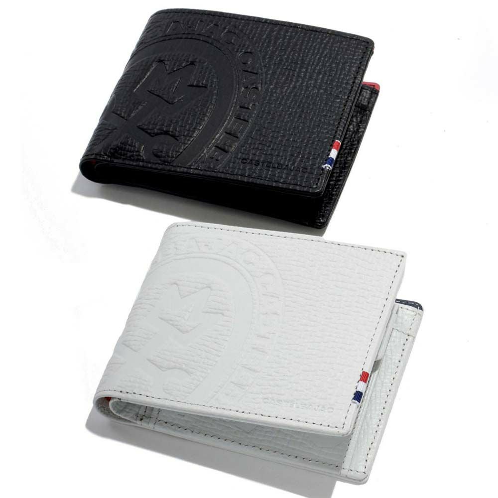 カステルバジャック財布二つ折りメンズレディースピッコロCASTELBAJAC二つ折り財布バジャック本革革レザー2つ折り2つ折り財布折りたたみミドルウォレット人気ブランドコンパクト薄いシンプルおしゃれ人気022614