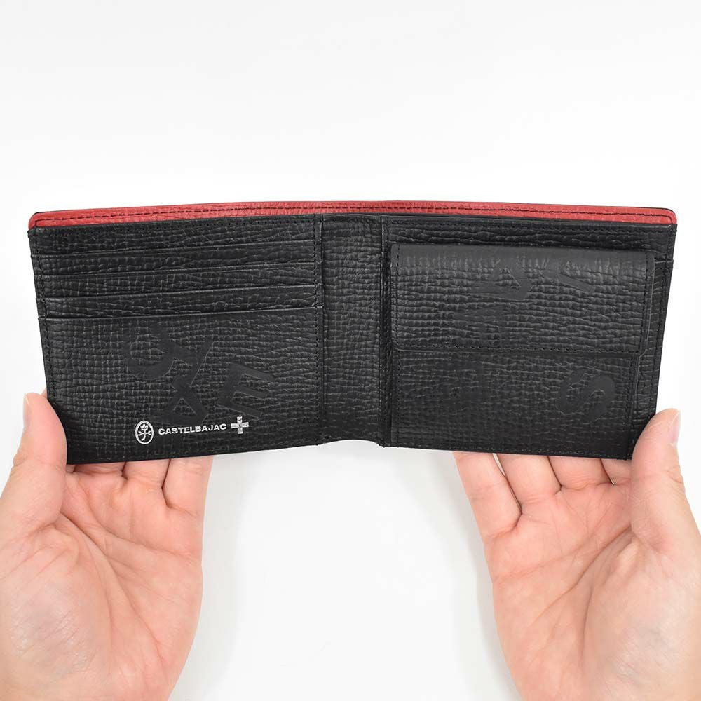 カステルバジャック財布二つ折りメンズレディースピッコロCASTELBAJAC二つ折り財布バジャック本革革レザー2つ折り2つ折り財布折りたたみミドルウォレット人気ブランドコンパクト薄いシンプルおしゃれ人気022614