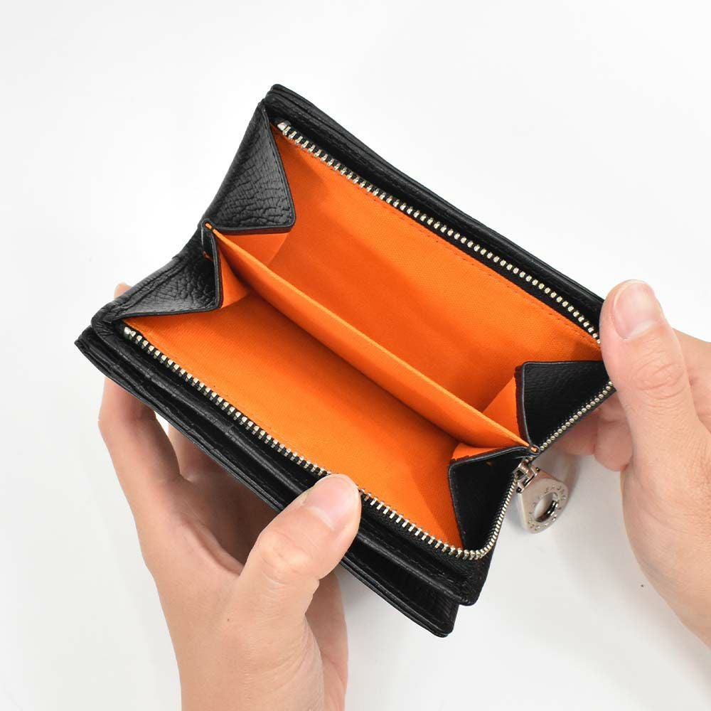 カステルバジャック財布ミドルウォレットラウンドファスナー縦型二つ折りメンズレディースピッコロCASTELBAJAC二つ折り財布本革革レザー2つ折り2つ折り財布折りたたみ人気ブランドコンパクトシンプル022615