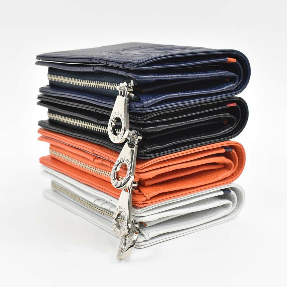 カステルバジャック財布ミドルウォレットラウンドファスナー縦型二つ折りメンズレディースピッコロCASTELBAJAC二つ折り財布本革革レザー2つ折り2つ折り財布折りたたみ人気ブランドコンパクトシンプル022615