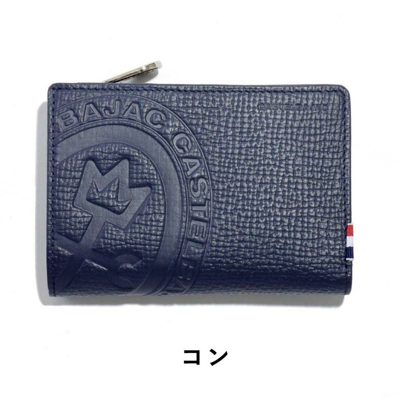 カステルバジャック財布ミドルウォレットラウンドファスナー縦型二つ折りメンズレディースピッコロCASTELBAJAC二つ折り財布本革革レザー2つ折り2つ折り財布折りたたみ人気ブランドコンパクトシンプル022615