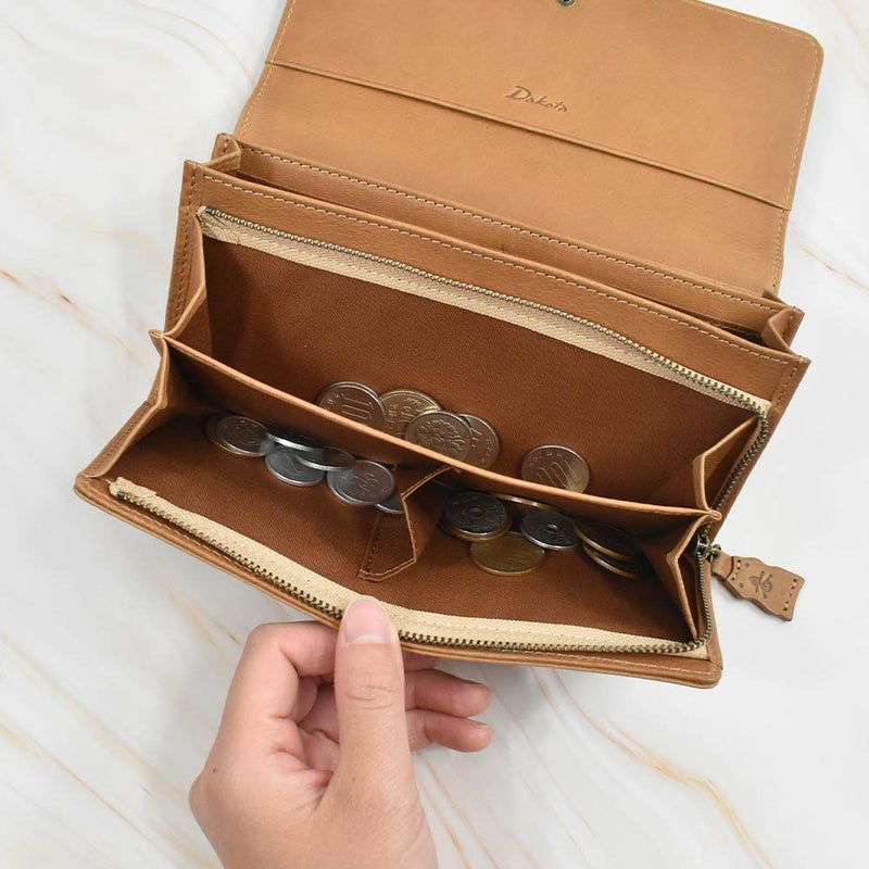 【2021新作】ダコタDakota長財布財布レディースアニマーレかぶせサイフ本革革レザーブランドファスナー人気かわいい大容量小銭入れ薄いアニマル動物30代40代50代大人緑グリーンベージュマスタード0030191