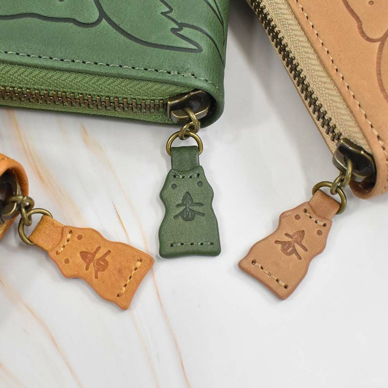 【2021新作】ダコタDakota長財布財布レディースアニマーレラウンドファスナーサイフ本革革レザーブランドファスナーかわいい大容量小銭入れアニマル動物30代40代50代大人緑グリーンベージュマスタード0030192