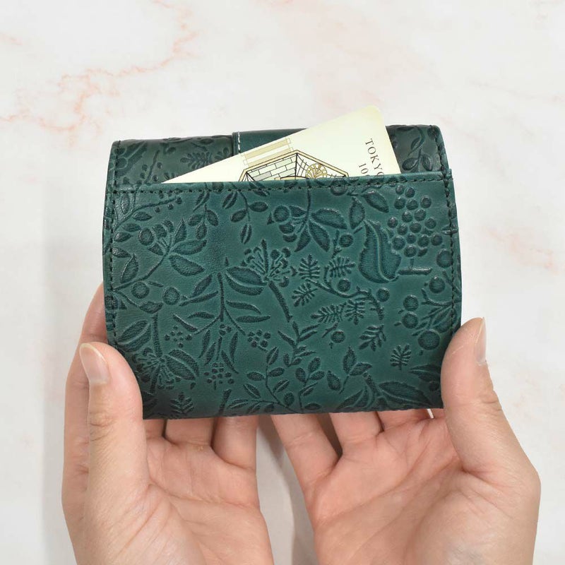 【2021新作】ダコタDakota財布二つ折りレディースミモザ二つ折り財布ミニ財布小銭入れボックス型BOX型サイフ本革革レザー2つ折り2つ折り財布ブランドファスナー人気かわいいコンパクト花柄ボタニカル0030250