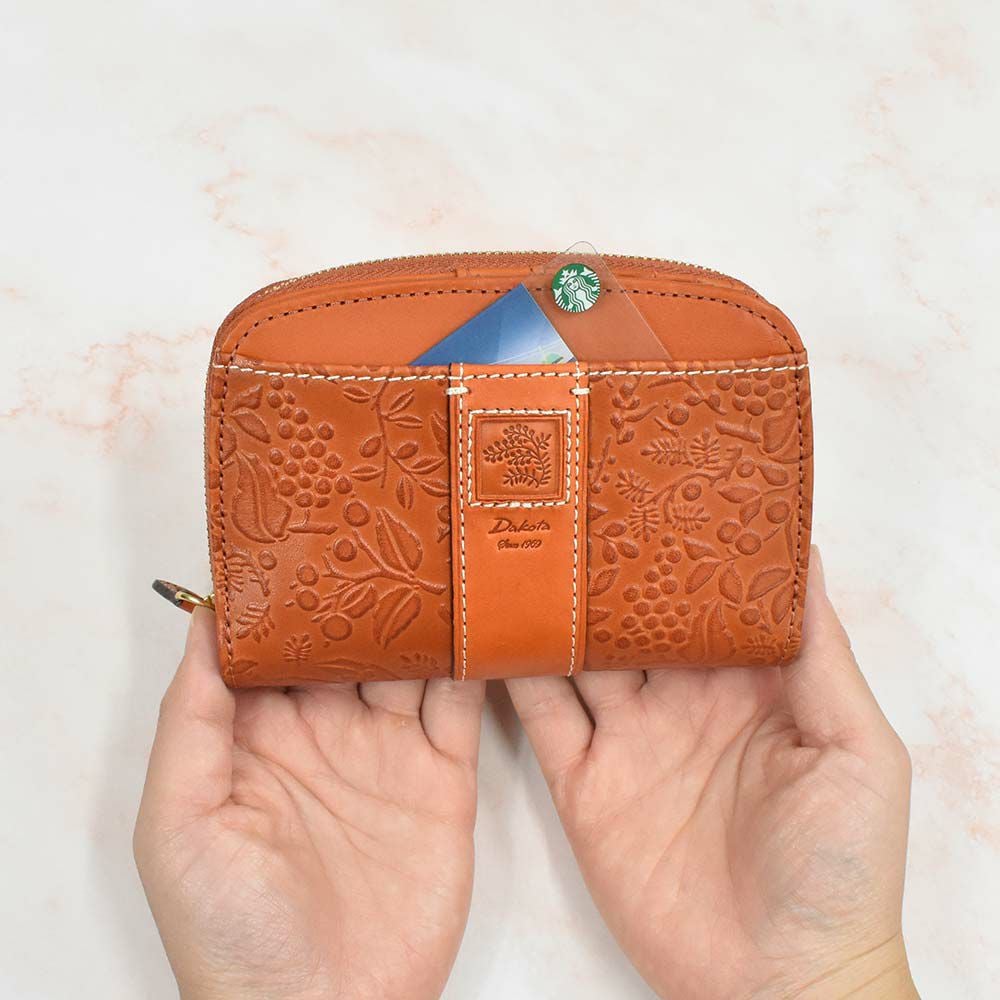 【2021新作】ダコタDakota財布二つ折りレディースミモザ二つ折り財布ミニ財布小銭入れファスナーサイフ本革革レザー2つ折り2つ折り財布ブランドおしゃれ人気かわいいコンパクト花柄ボタニカル0030251