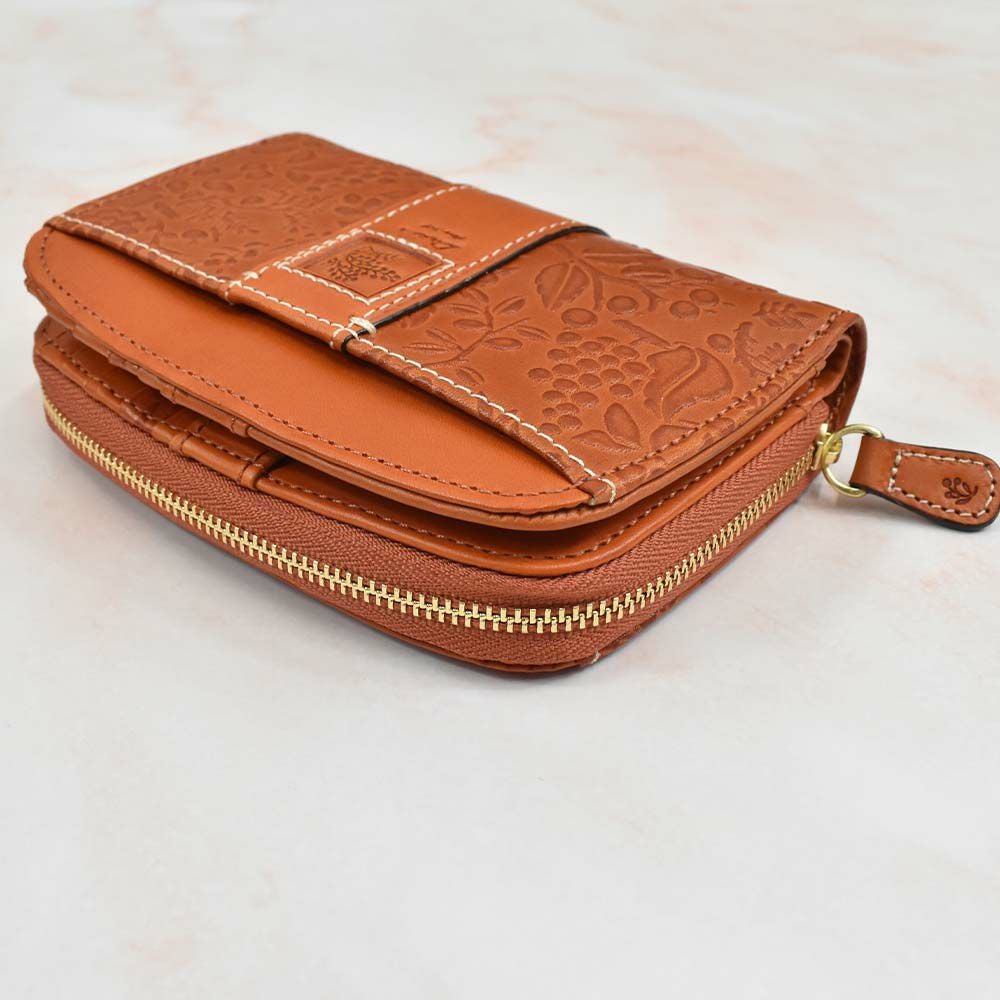 【2021新作】ダコタDakota財布二つ折りレディースミモザ二つ折り財布ミニ財布小銭入れファスナーサイフ本革革レザー2つ折り2つ折り財布ブランドおしゃれ人気かわいいコンパクト花柄ボタニカル0030251