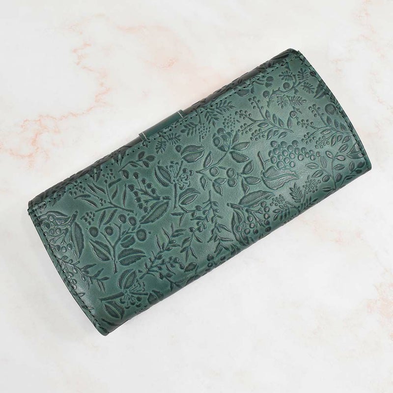 【2021新作】ダコタDakota長財布財布レディースミモザかぶせサイフ本革革レザー大容量ブランドおしゃれ人気かわいい花柄ボタニカル30代40代50代大人オレンジチョコマスタードブルー0030252