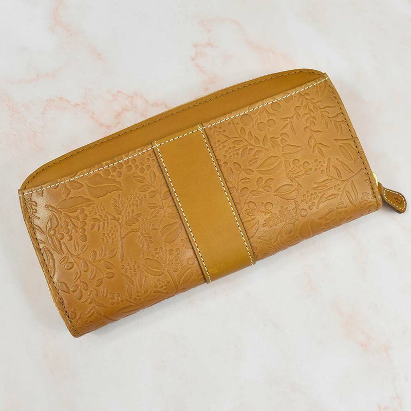 【エントリーで更に最大+8倍|7/15】【2021新作】ダコタDakota長財布財布レディースミモザラウンドファスナーレディース財布レディース長財布本革革レザー大容量ブランドおしゃれかわいい花柄ボタニカル30代40代50代大人女性使いやすい0030253