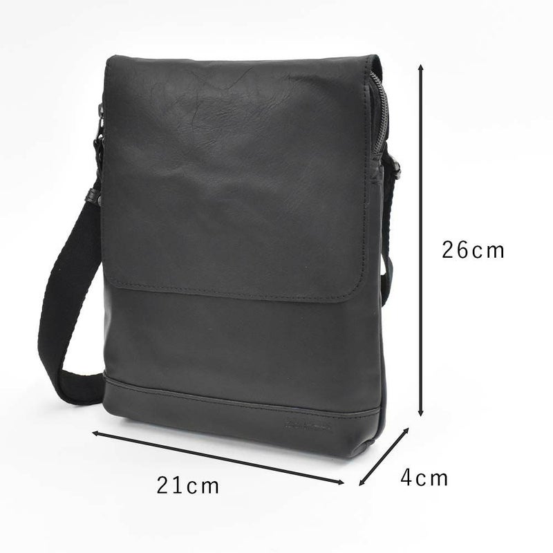 DOUBLESダブルスショルダーバッグ本革B5薄い薄マチレザーメンズレディースショルダーバック斜め掛けバッグ斜めがけバッグショルダー軽い軽量小さい小さめ牛革革男性ブランド肩掛けカバンJVK-1603