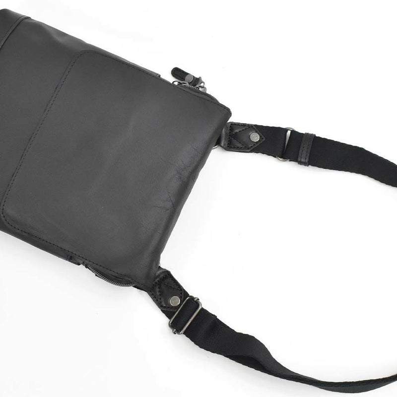 DOUBLESダブルスショルダーバッグ本革B5薄い薄マチレザーメンズレディースショルダーバック斜め掛けバッグ斜めがけバッグショルダー軽い軽量小さい小さめ牛革革男性ブランド肩掛けカバンJVK-1603