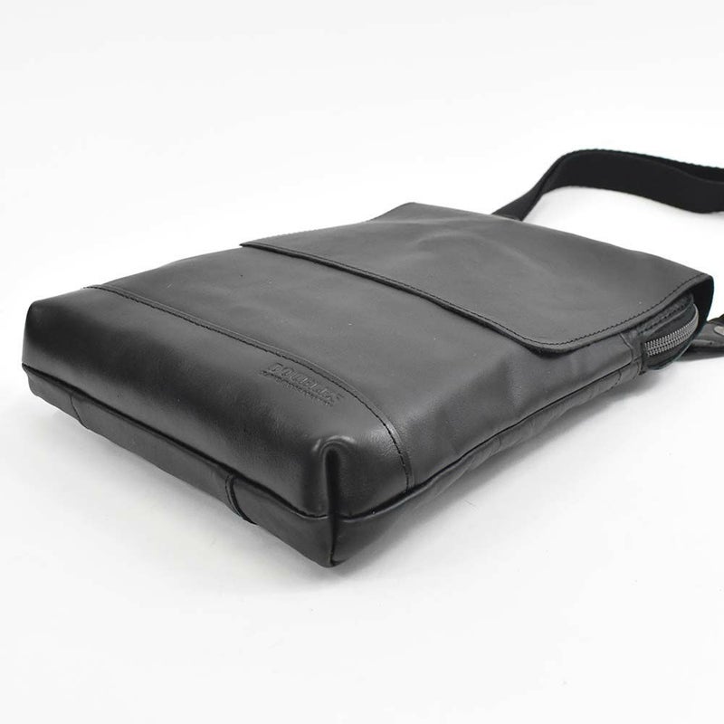 DOUBLESダブルスショルダーバッグ本革B5薄い薄マチレザーメンズレディースショルダーバック斜め掛けバッグ斜めがけバッグショルダー軽い軽量小さい小さめ牛革革男性ブランド肩掛けカバンJVK-1603