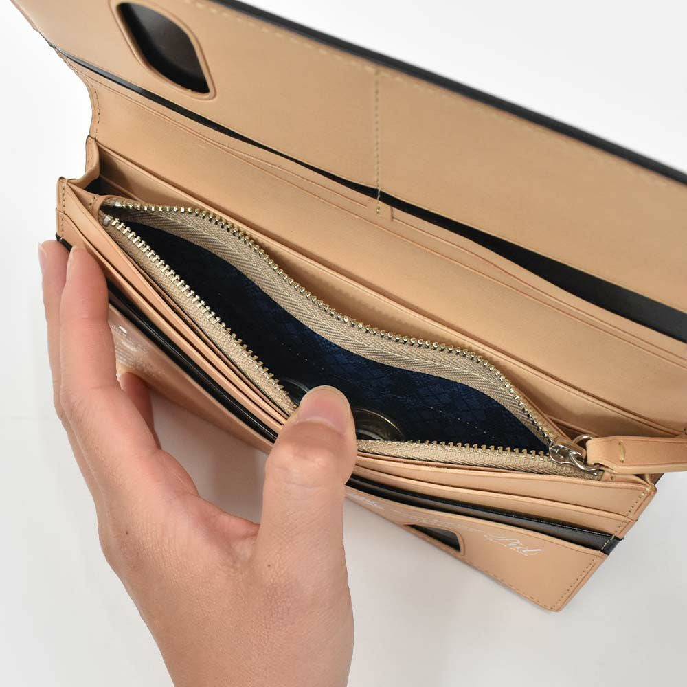 【エントリーで最大+6倍|7/17まで】PID財布長財布かぶせピーアイディーコードバン本革馬革革メンズレディースレザープレゼント男性人気ブランド大容量薄いかぶせ型おしゃれかっこいいP.I.D20代30代40代50代25264