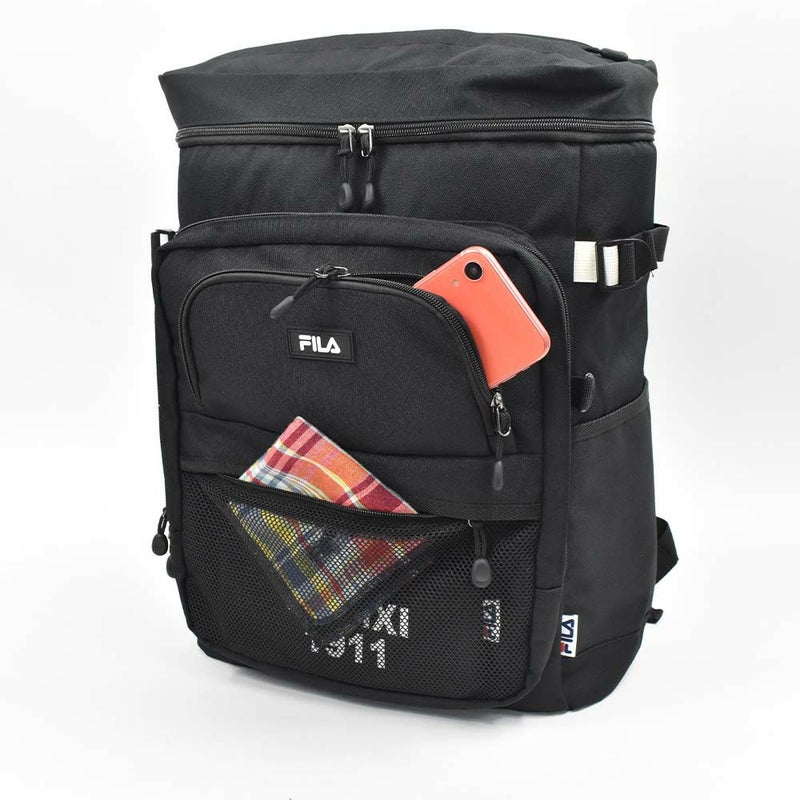 【P最大34倍|お買い物マラソン】【新作】フィラリュックFILA33LB4ボックス型大容量プレジオメンズレディース中学生高校生男子女子リュックサックスクールリュック通学リュックスポーツリュックボックス型リュックブランド撥水7747
