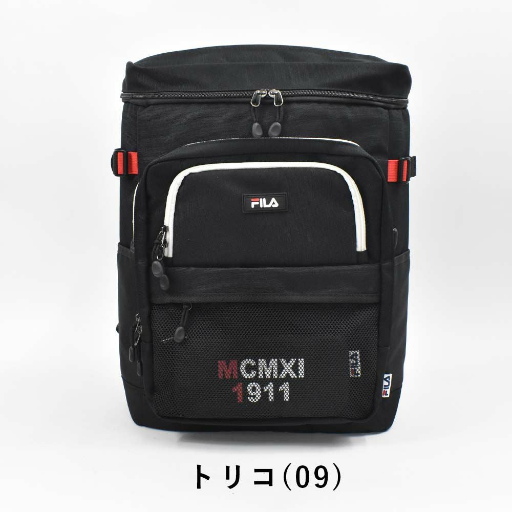 【P最大34倍|お買い物マラソン】【新作】フィラリュックFILA33LB4ボックス型大容量プレジオメンズレディース中学生高校生男子女子リュックサックスクールリュック通学リュックスポーツリュックボックス型リュックブランド撥水7747