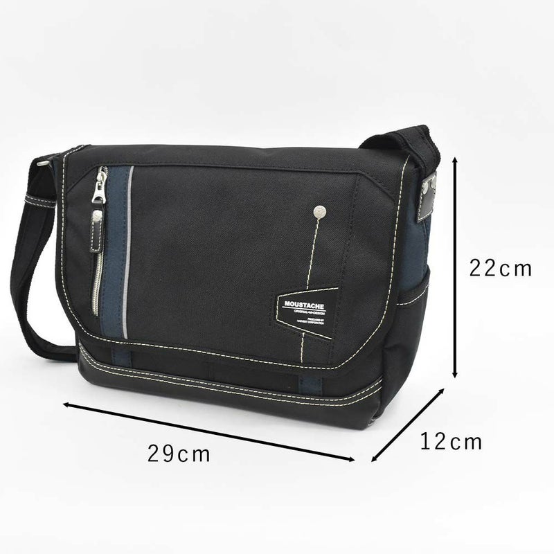 MOUSTACHEショルダーバッグムスタッシュB5メンズレディースショルダーショルダーバック斜めがけ斜め掛けバッグバックおしゃれかっこいいカジュアル人気通学軽量ブランド大人ナイロン小さめ30代40代50代LG4654