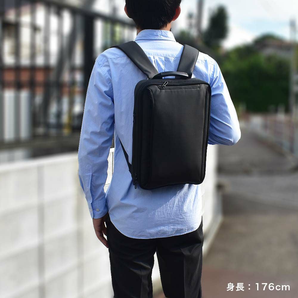 moustacheontimeビジネスリュックA4薄型容量拡張ムスタッシュオンタイムビジネスバッグリュックリュックサックバックパックバッグバックビジネス通勤通勤リュック薄い薄マチ人気ブランドカジュアルJNO-2820