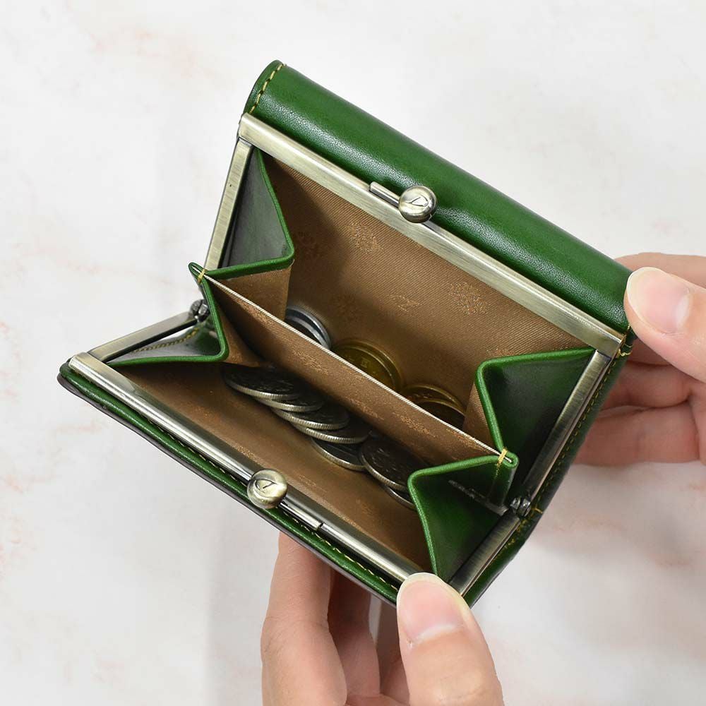 【2021新作】ダコタDakota財布二つ折りがま口レディーストリコローレ二つ折り財布ミニ財布小銭入れファスナーがま口財布本革革レザー2つ折り2つ折り財布ブランドおしゃれ人気かわいいコンパクト30271