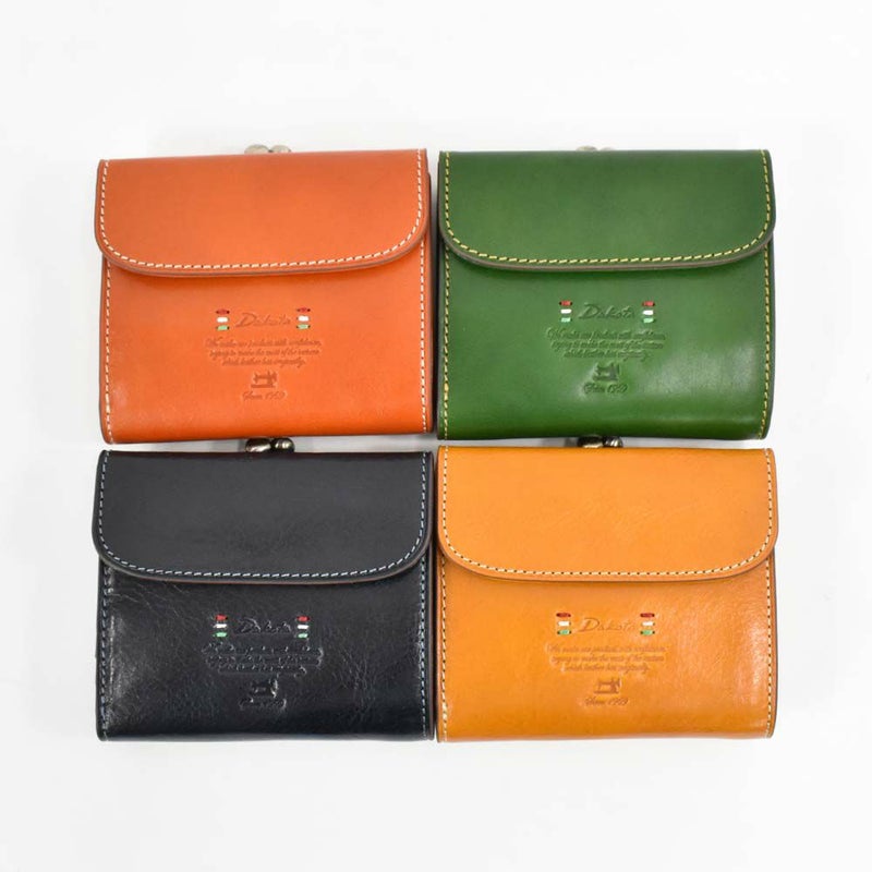 【2021新作】ダコタDakota財布二つ折りがま口レディーストリコローレ二つ折り財布ミニ財布小銭入れファスナーがま口財布本革革レザー2つ折り2つ折り財布ブランドおしゃれ人気かわいいコンパクト30271