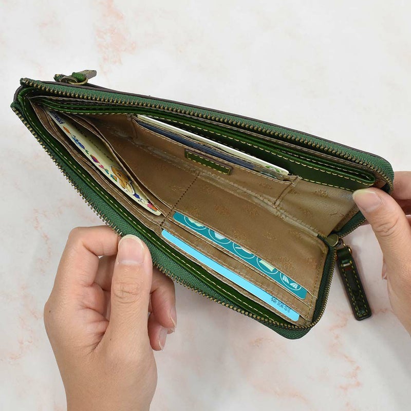 【2021新作】ダコタDakota長財布財布レディーストリコローレL字ファスナーレディース財布レディース長財布本革革レザー大容量ブランドファスナーL字薄いコンパクト大人使いやすい30代40代50代30273