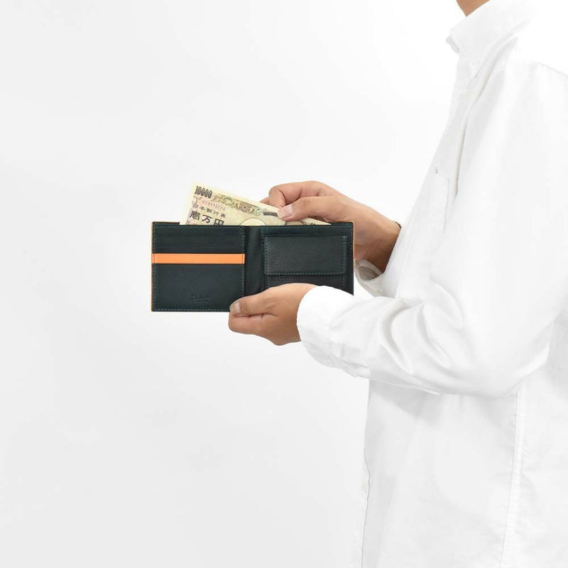 ダコタDakota財布二つ折りメンズグリップ二つ折り財布本革革レザー2つ折り2つ折り財布折りたたみブランド薄いコンパクト30代40代50代DakotaBLACKLABELダコタブラックレーベル0620110