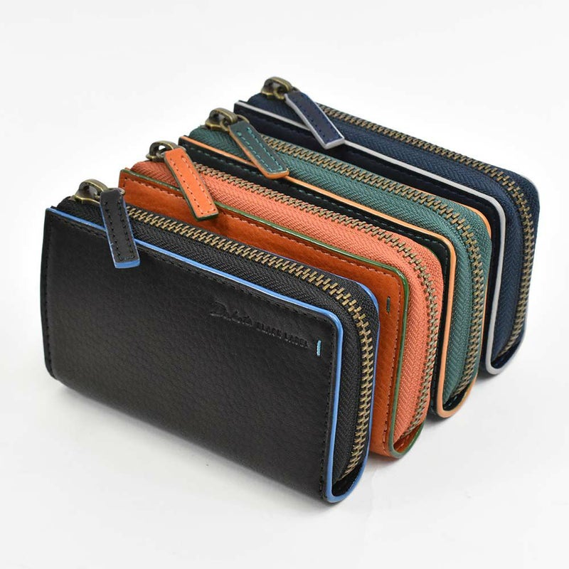 ダコタDakotaキーケーススマートキーグリップ本革革レザーメンズレディースL字ファスナーファスナー付き3連4連コンパクト人気ブランドおしゃれ大容量人気ギフトプレゼント男性女性0620114