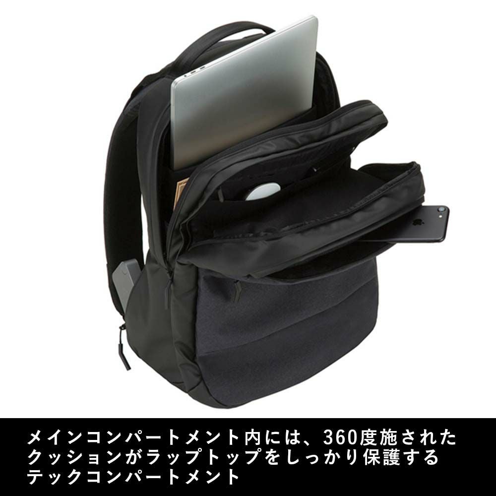 【9/1限定★エントリーで全員21倍】IncaseインケースリュックCityBackpack正規品バックパックB42層式メンズレディースシティドットバックパックPCリュックビジネスリュック通勤通学大容量大きめ2気室