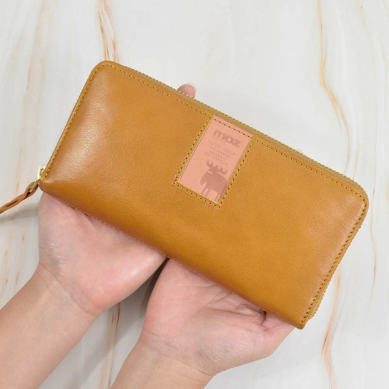 mozモズ長財布財布レディースラウンドファスナーファスナー本革革レザー大容量ロングウォレットブランドおしゃれ人気かわいい使いやすい大人カジュアルZNWS-86092
