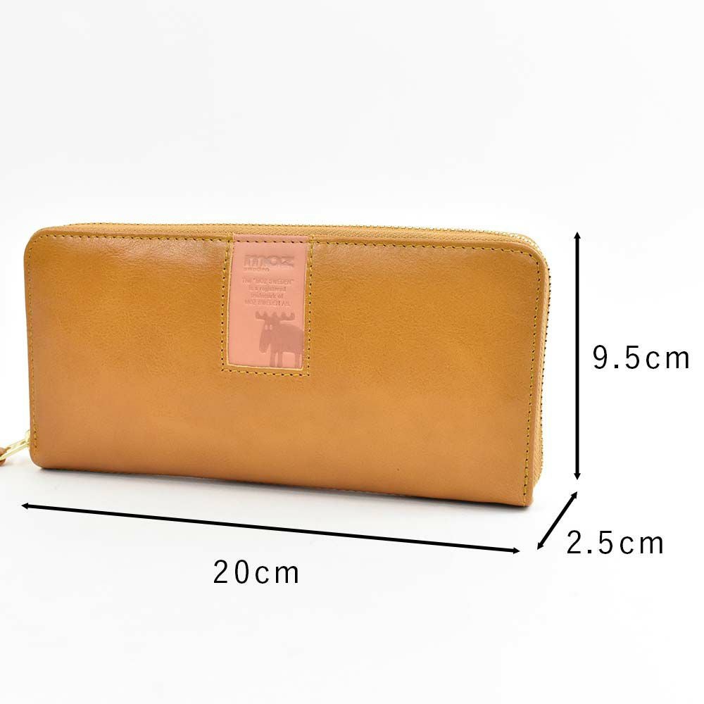 mozモズ長財布財布レディースラウンドファスナーファスナー本革革レザー大容量ロングウォレットブランドおしゃれ人気かわいい使いやすい大人カジュアルZNWS-86092