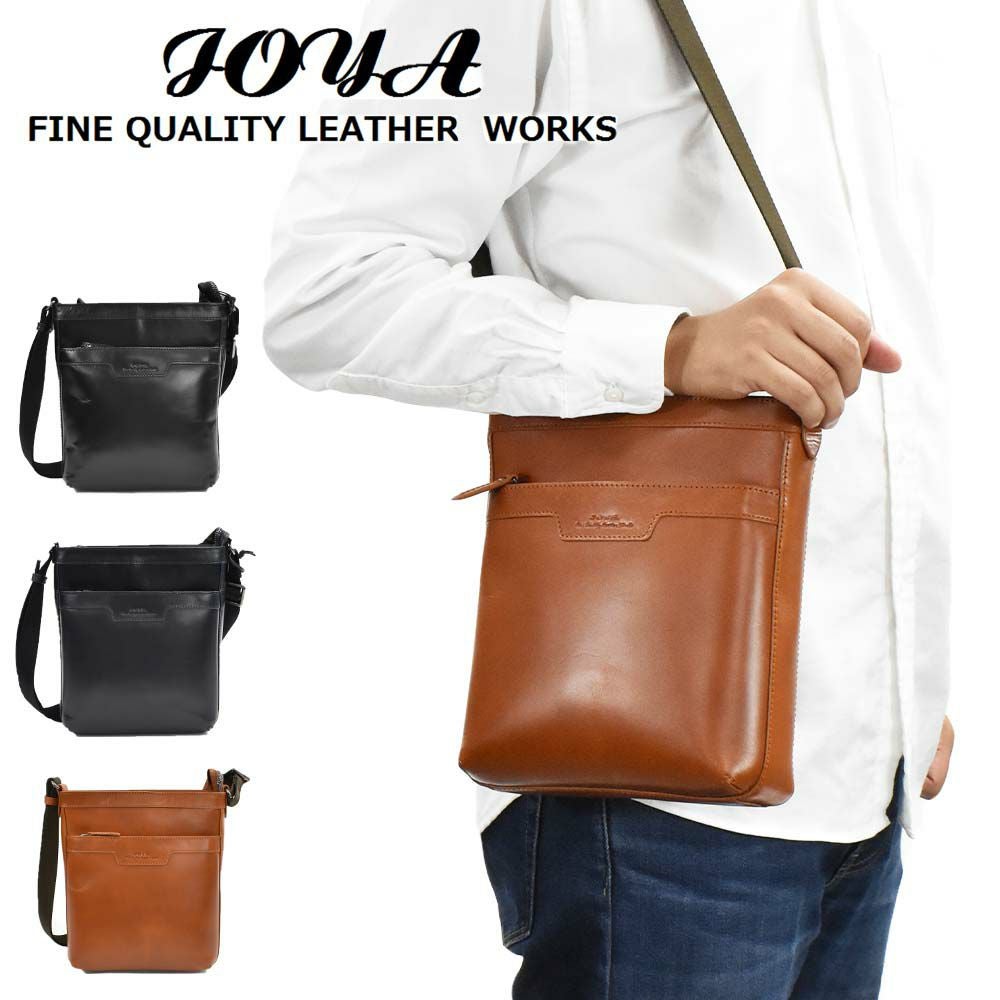 【ポイント最大34.5倍】JOYAショルダーバッグ本革メンズ小さめジョヤ本革ショルダーバッグショルダーバック斜め掛けバッグ斜めかけバッグ肩掛けカバン革レザー大人休日軽いブランドコンパクト40代50代60代J4210