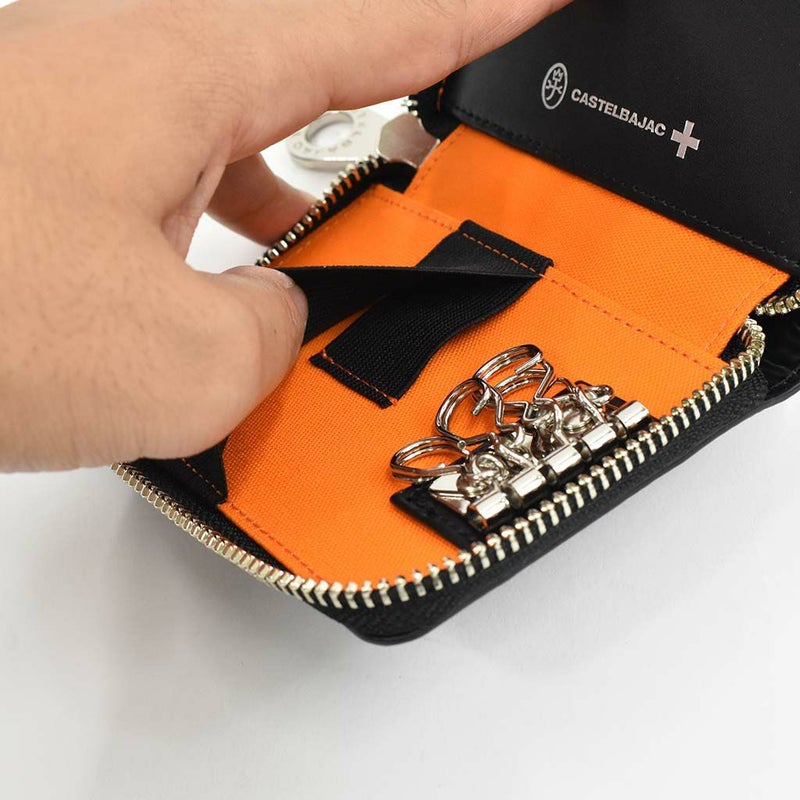 【ポイント最大37.5倍|9/10限定】カステルバジャックキーケースCASTELBAJACヤリス本革革レザーメンズレディーススマートキーカードケースラウンドファスナーカード入れ付き4連コンパクト人気ブランドおしゃれ人気ギフトプレゼント62601