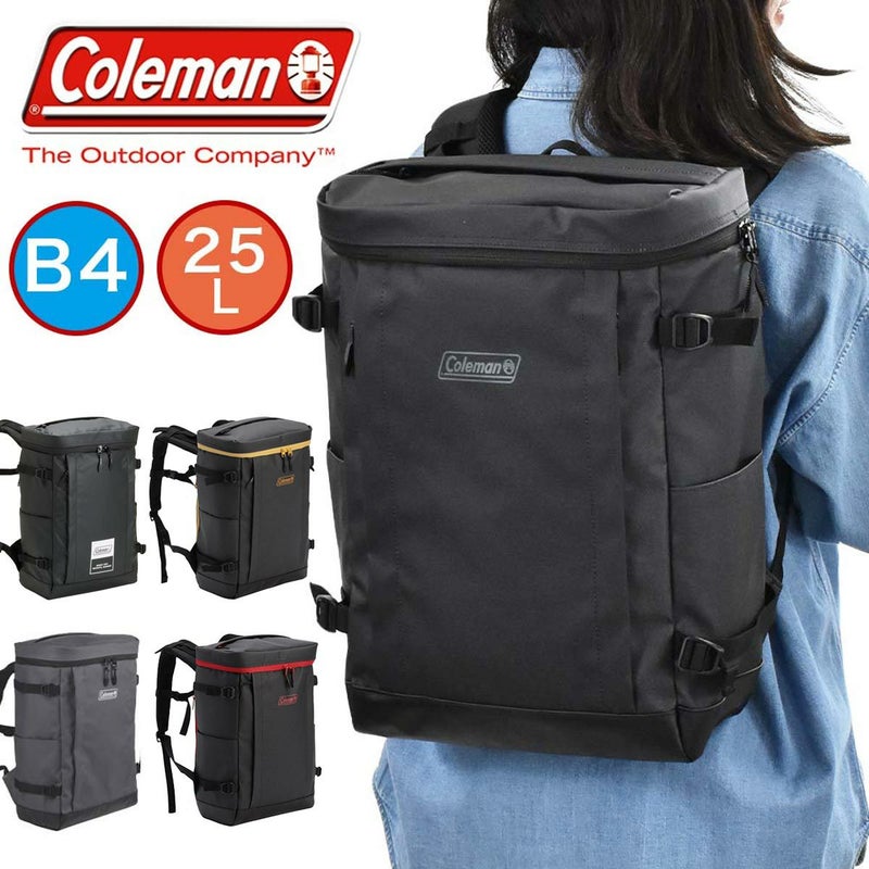 【P最大33.5倍|お買い物マラソン】コールマンリュックColeman25LB4SHIELD25メンズレディース中学生高校生大学生男子女子通学リュックスポーツリュック防水リュック通学スポーツ防水撥水ブランドコンパクト小さい小さめシールド25