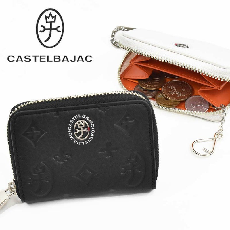 カステルバジャック小銭入れミニ財布財布CASTELBAJACメンズレディースマルセルミニウォレットミニコンパクトコインケースキーケース小銭ブランドコンパクト財布薄い小さい小さめキャッシュレス本革61611