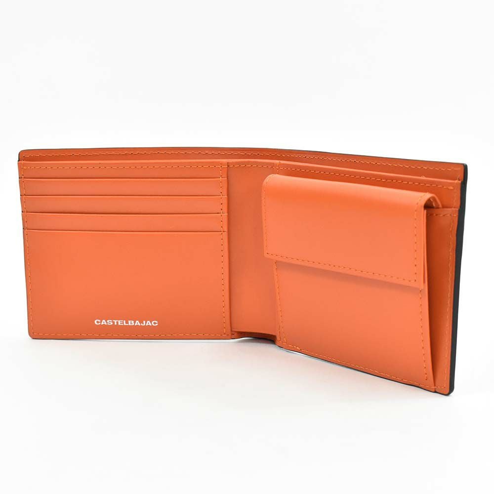 カステルバジャック財布二つ折りメンズレディースマルセルCASTELBAJAC二つ折り財布バジャック本革革レザー2つ折り2つ折り財布折りたたみミドルウォレット人気ブランドコンパクト薄いシンプルおしゃれ人気61614