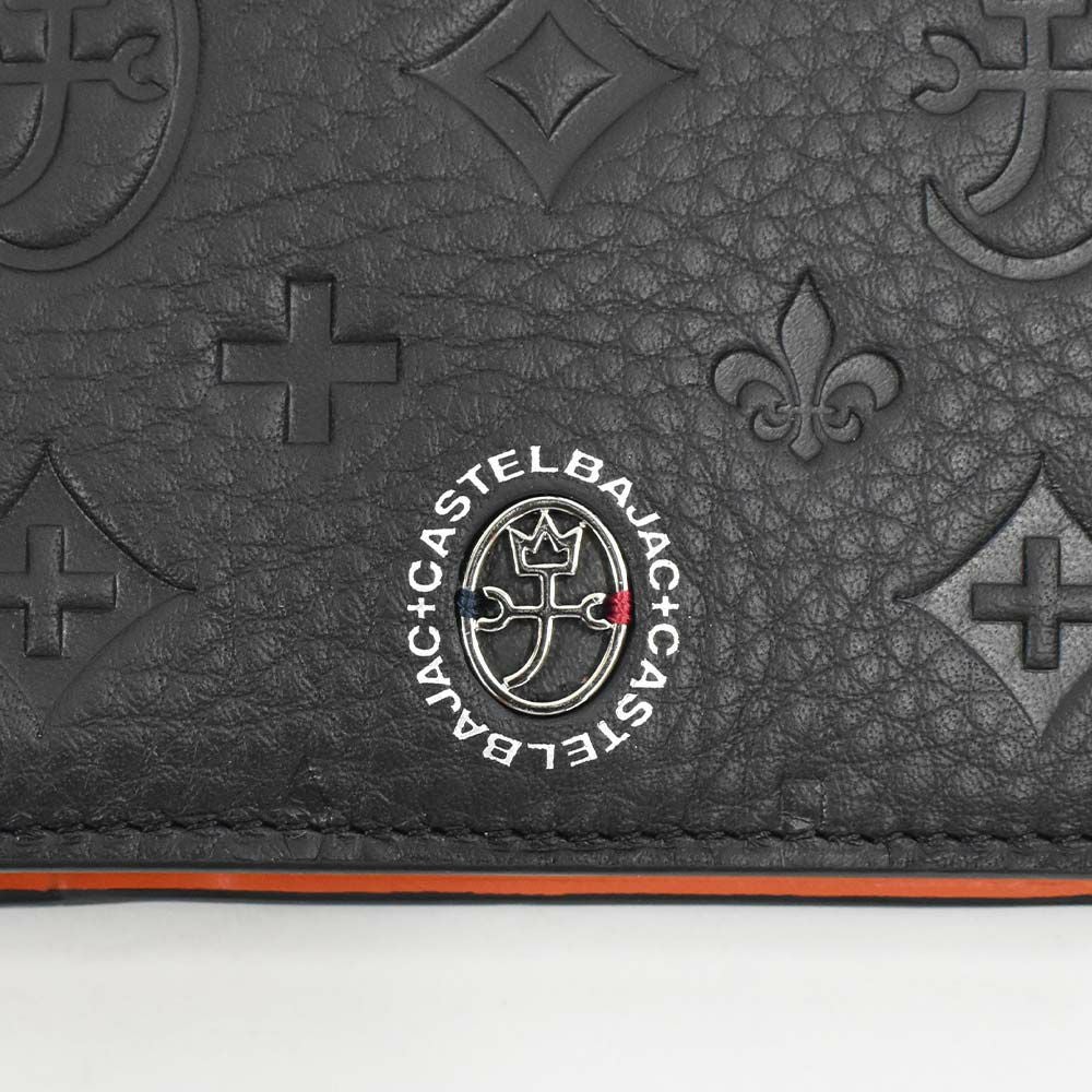 カステルバジャック財布二つ折りメンズレディースマルセルCASTELBAJAC二つ折り財布バジャック本革革レザー2つ折り2つ折り財布折りたたみミドルウォレット人気ブランドコンパクト薄いシンプルおしゃれ人気61614