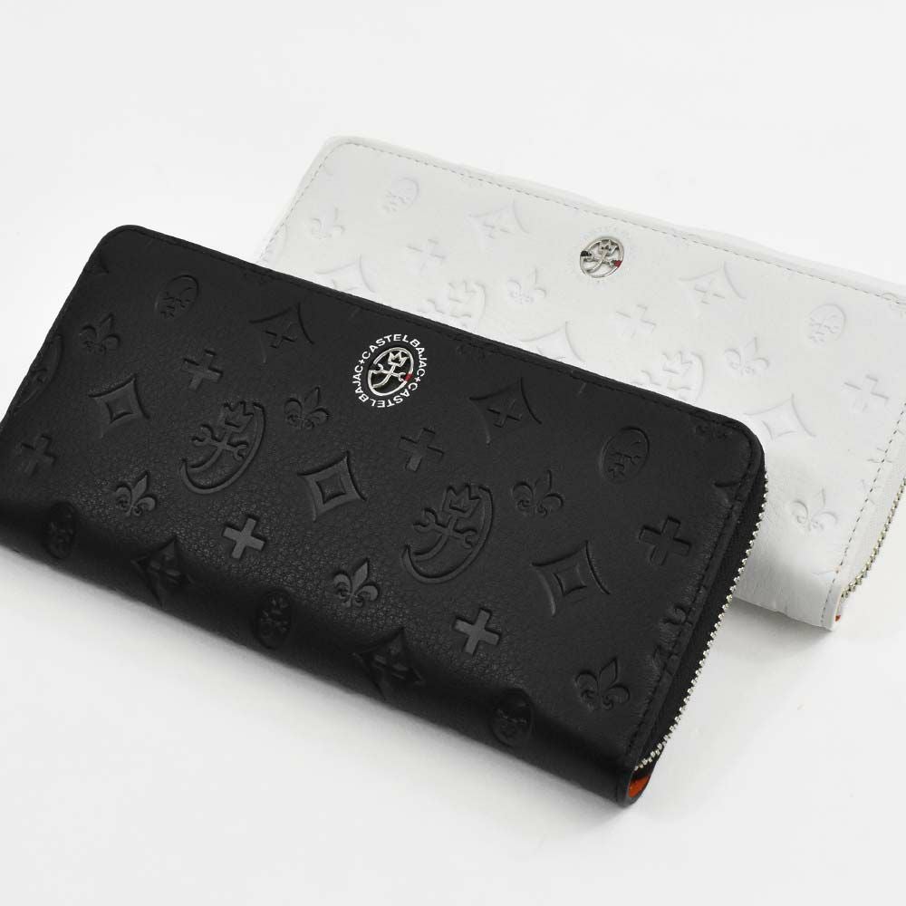 カステルバジャック財布長財布ラウンドファスナーメンズレディースマルセルCASTELBAJAC本革革レザーファスナー付きファスナー小銭入れ付きロングウォレット大容量彼氏ギフトプレゼント人気ブランド61616