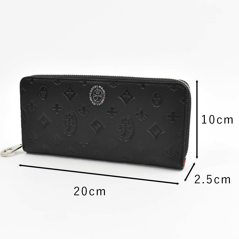 カステルバジャック財布長財布ラウンドファスナーメンズレディースマルセルCASTELBAJAC本革革レザーファスナー付きファスナー小銭入れ付きロングウォレット大容量彼氏ギフトプレゼント人気ブランド61616