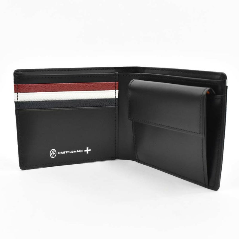 カステルバジャック財布二つ折りメンズレディースレグレCASTELBAJAC二つ折り財布本革革レザー2つ折り2つ折り財布折りたたみミドルウォレット人気ブランドコンパクト薄いシンプルおしゃれ人気35611