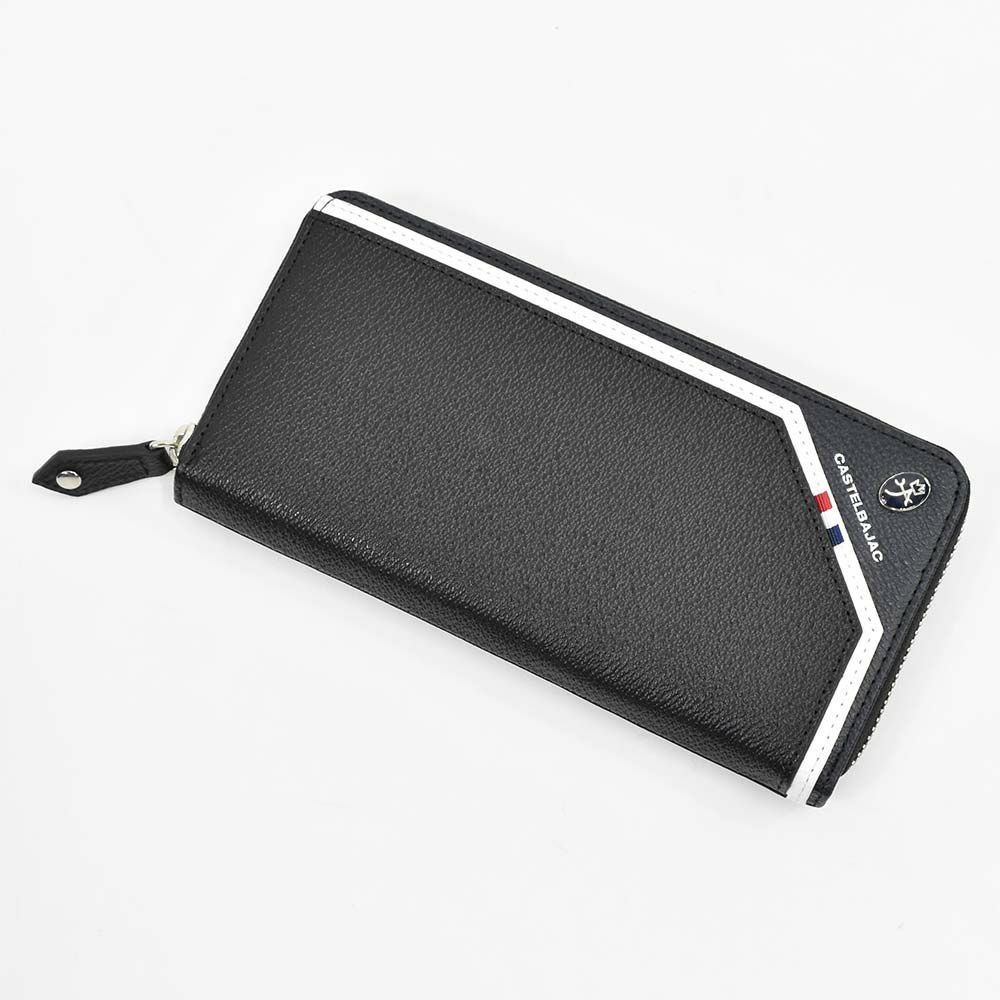 カステルバジャック財布長財布ラウンドファスナーレグレメンズレディースCASTELBAJAC本革革レザーファスナー付きファスナー小銭入れ付きロングウォレット大容量彼氏ギフトプレゼント人気ブランド35613