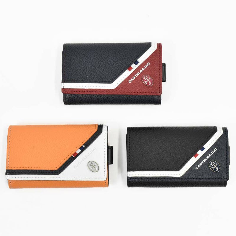 カステルバジャックキーケーススマートキーCASTELBAJACレグレ本革革レザーメンズレディースラウンドファスナーファスナー付き5連コンパクト人気ブランドおしゃれ大容量人気プレゼント男性女性35614