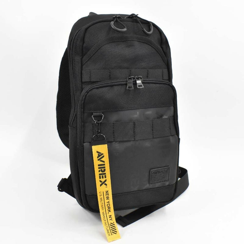 AVIREXボディバッグB5メンズ大容量アビレックスバッグショルダーバッグアヴィレックスボディバックボディーバッグブランド人気軽量かっこいいミリタリーAVX601