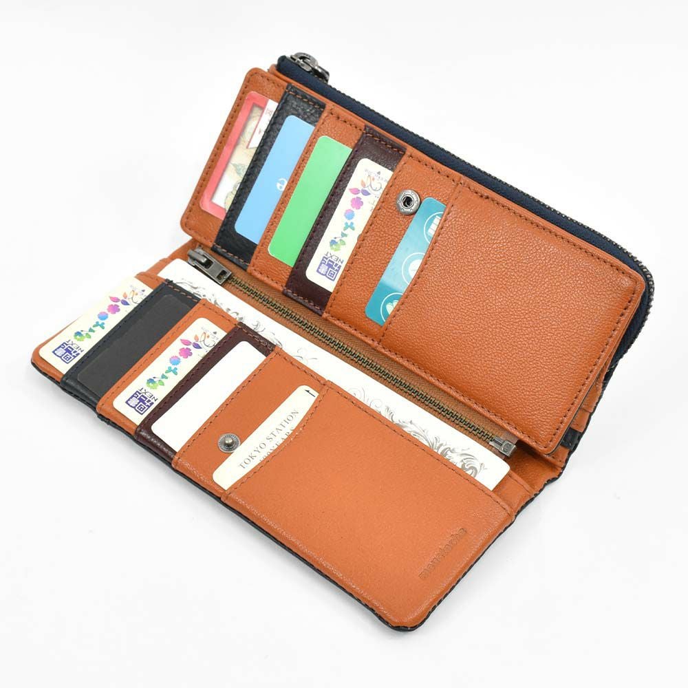 【11/1限定★エントリーで全員21倍】moustache財布長財布ムスタッシュメンズレディース本革革カード入れ多いカードがたくさん入るカード大容量カジュアル人気おすすめ札入れ大容量彼氏男性ギフトプレゼントブランド薄いPPH-4116