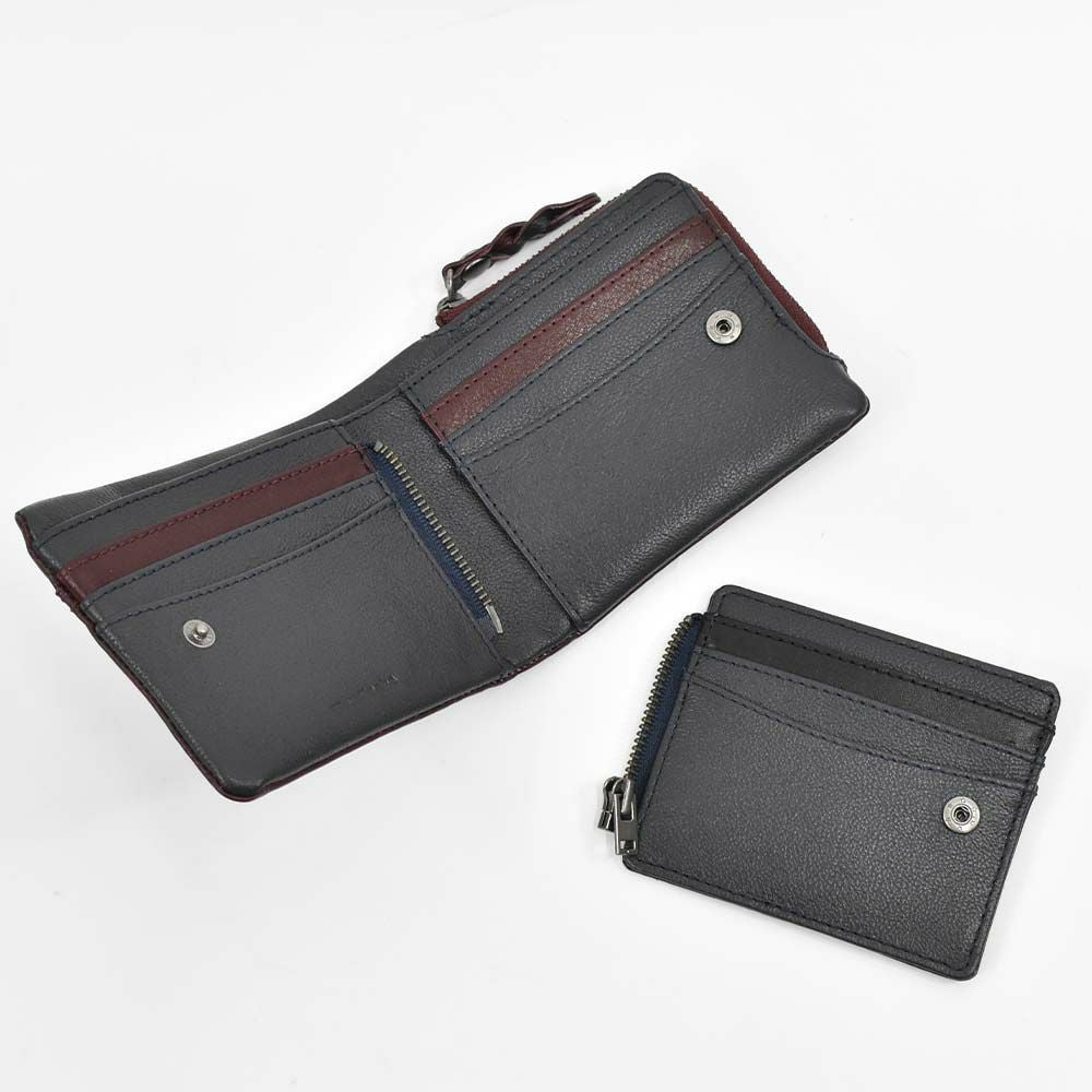 【11/1限定★エントリーで全員21倍】moustache財布長財布ムスタッシュメンズレディース本革革カード入れ多いカードがたくさん入るカード大容量カジュアル人気おすすめ札入れ大容量彼氏男性ギフトプレゼントブランド薄いPPH-4116