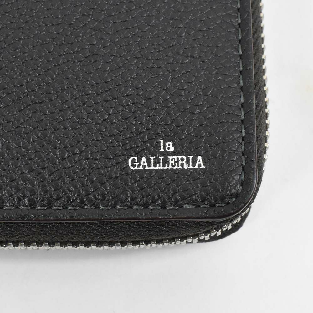 ミドルウォレットメンズレディース本革財布二つ折り縦型laGALLERIAラ・ガレリア二つ折り財布2つ折り革レザー折りたたみ小銭入れ付きメンズ財布ブランドおしゃれ人気大容量ミドル2624