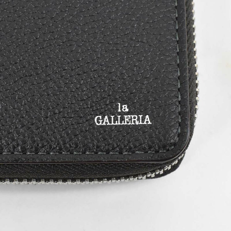 ミドルウォレットメンズレディース本革財布二つ折り縦型laGALLERIAラ・ガレリア二つ折り財布2つ折り革レザー折りたたみ小銭入れ付きメンズ財布ブランドおしゃれ人気大容量ミドル2624