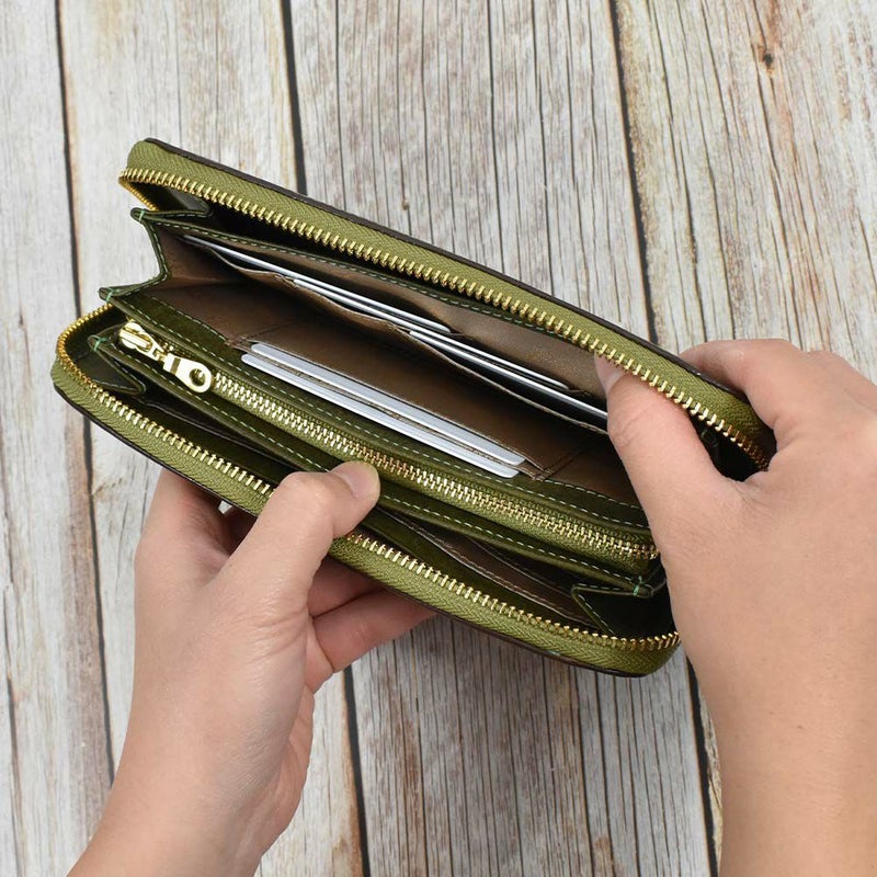 ダコタDakota長財布レディースコラッジョラウンドファスナー財布ファスナーレディース財布レディース長財布本革革レザー大容量ブランドおしゃれ薄いカード入れ多いカードポケット多数30代40代50代36442