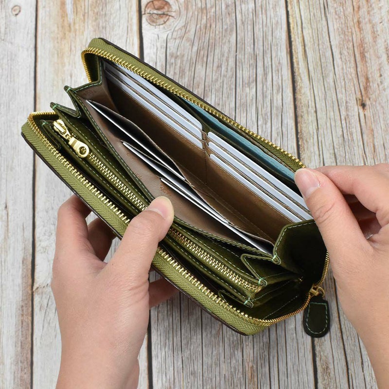 ダコタDakota長財布レディースコラッジョラウンドファスナー財布ファスナーレディース財布レディース長財布本革革レザー大容量ブランドおしゃれ薄いカード入れ多いカードポケット多数30代40代50代36442