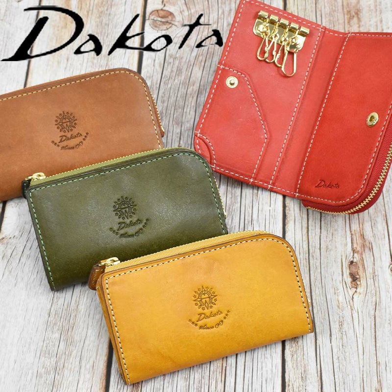 ダコタDakotaキーケース小銭入れ付きスマートキーレディース本革革レザーおしゃれファスナー付き鍵ケース鍵入れ4連5連コンパクト人気ブランドかわいいキーケース大容量人気女性ギフトプレゼント36445