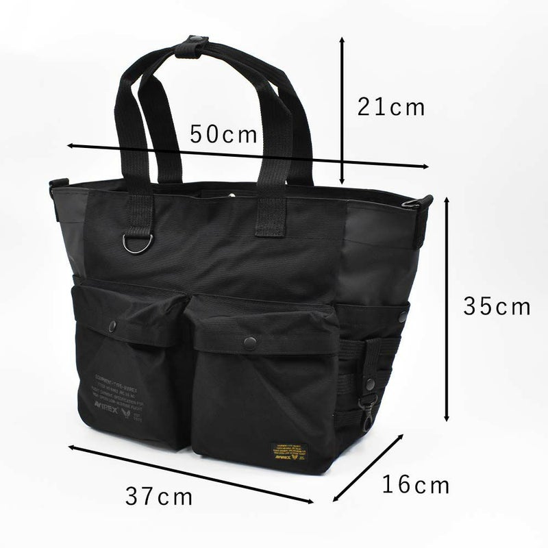 アビレックストートバッグ2WAYAVIREXメンズレディースB4A4アヴィレックスショルダーバッグトートトートバック大容量大きい大きめミリタリーブランド旅行大人カジュアルAX3002