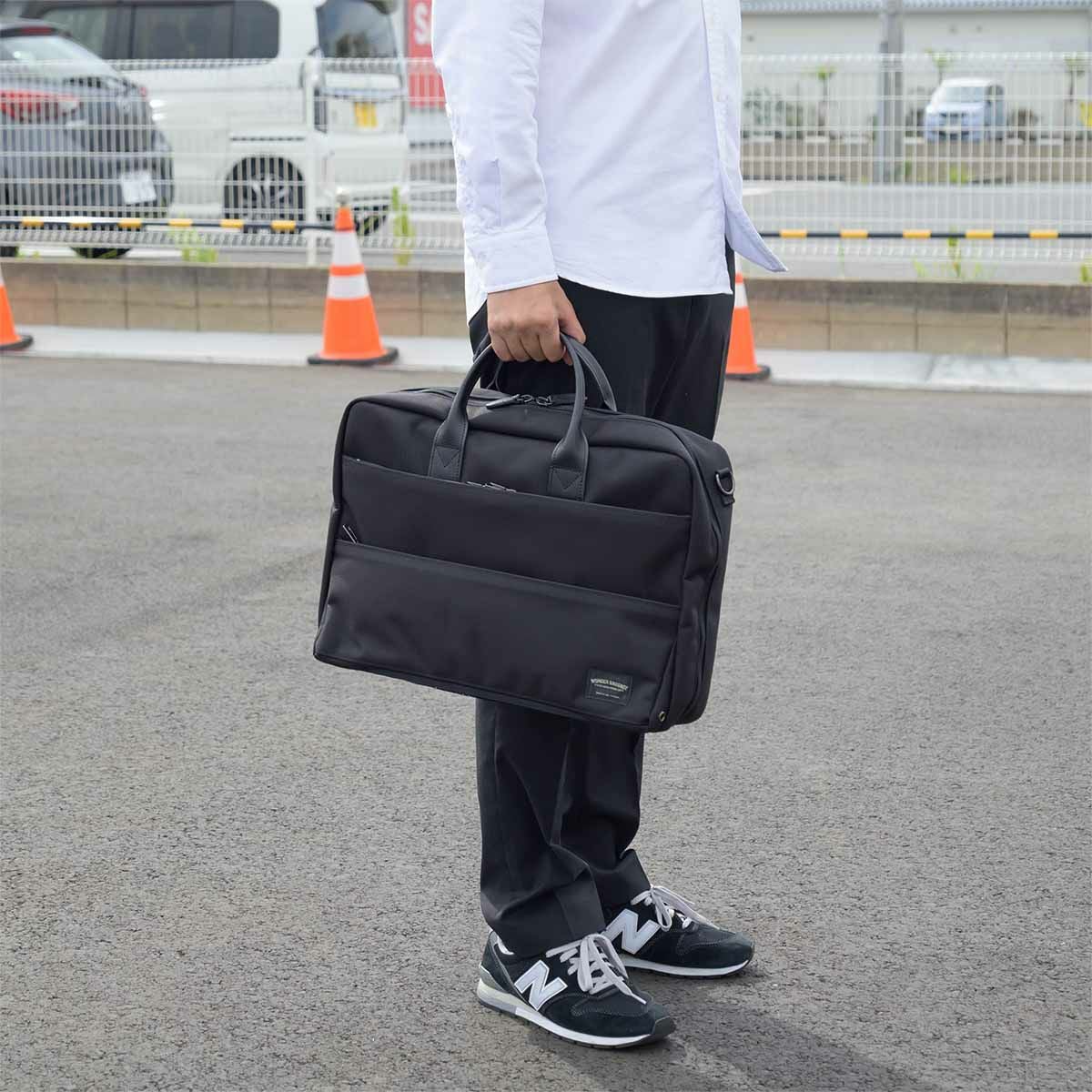 【12/1限定★エントリーで全員16倍】ワンダーバゲージリュック3WAYビジネスリュックB4A4防水撥水WONDERBAGGAGEGOODMANSメンズレディースビジネスバッグ防水リュック3WAYバッグバッグ3WAYWRグッドマンズビジネス通勤日本製WB-G-020